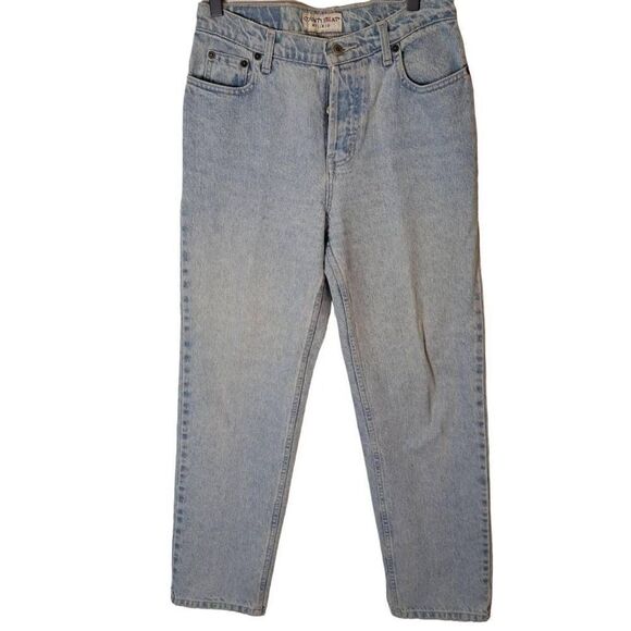 County Seat Denim - VINTAGE NUOVO County Seat Straight Relaxed 90s Mom Jeans Denim High Rise Size 29
